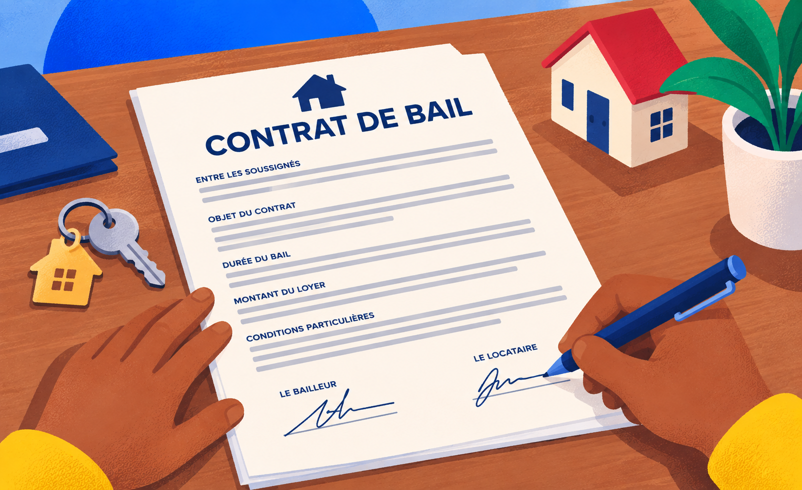 Préavis et résiliation du bail au Burkina Faso
